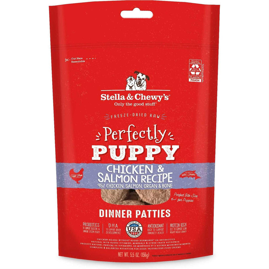 Freeze-Dried Raw Dog Food Salmon Patties J14345