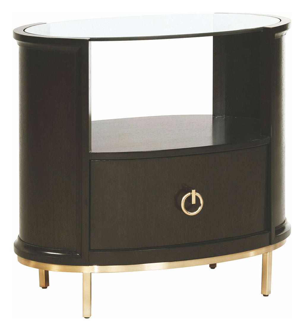 Oval Nightstand X7472