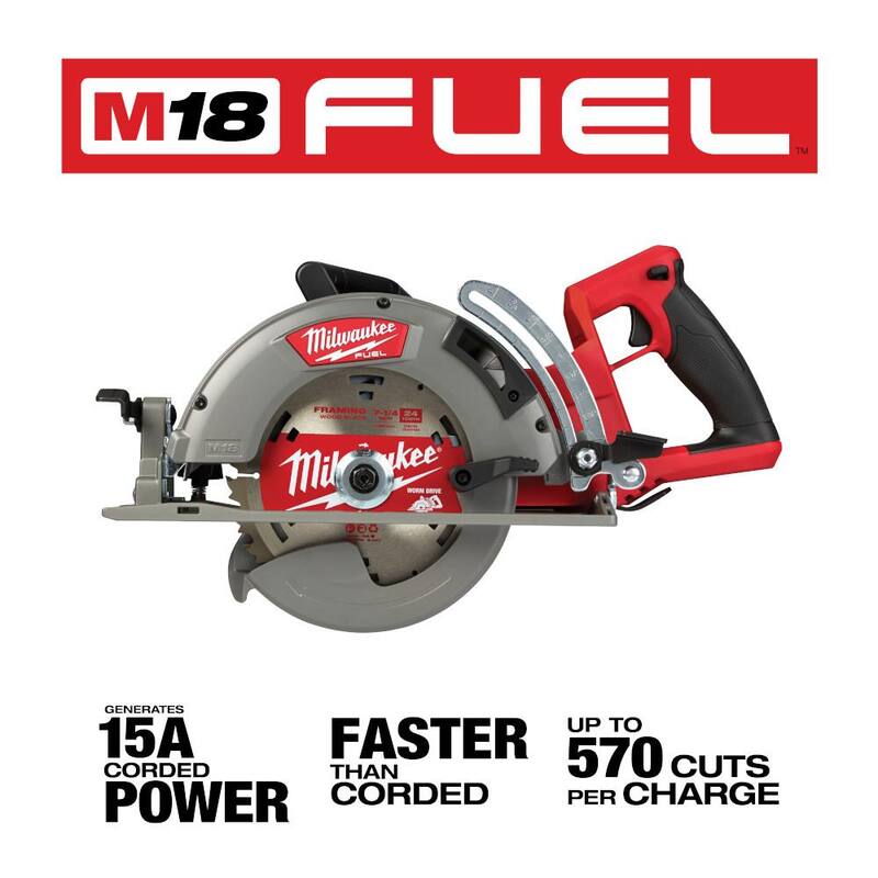 18V Cordless 7-1/4 in. Circular Saw & 12.0Ah Battery J74306