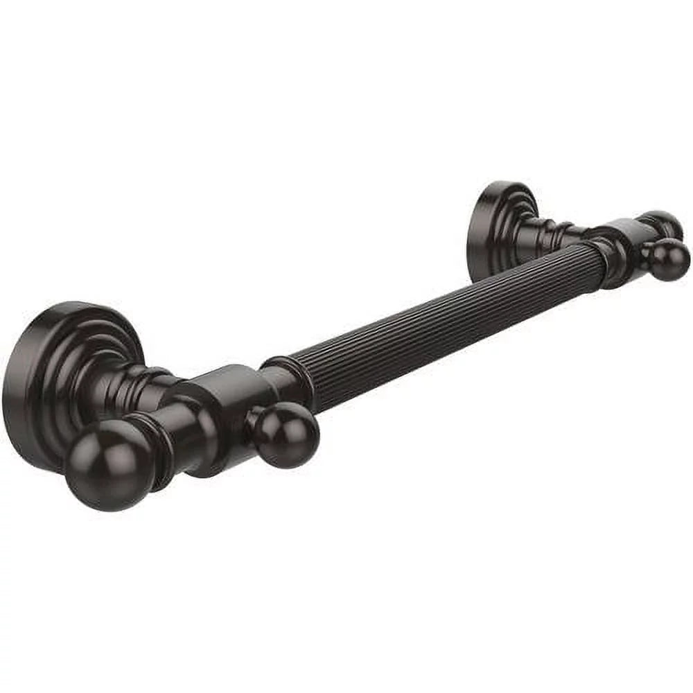 16-in Reeded Grab Bar in Oil Rubbed Bronze Z3338