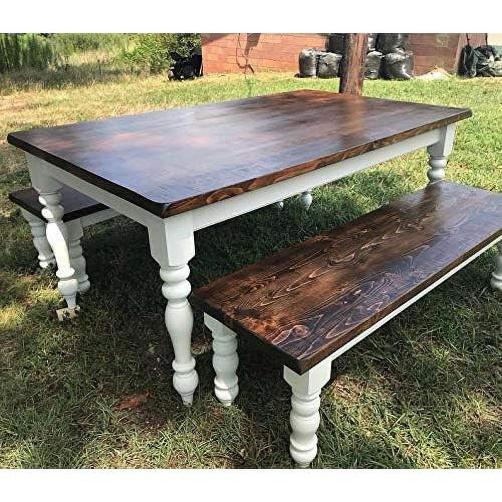 Unfinished Turned Table Legs Set Of 4 K71098