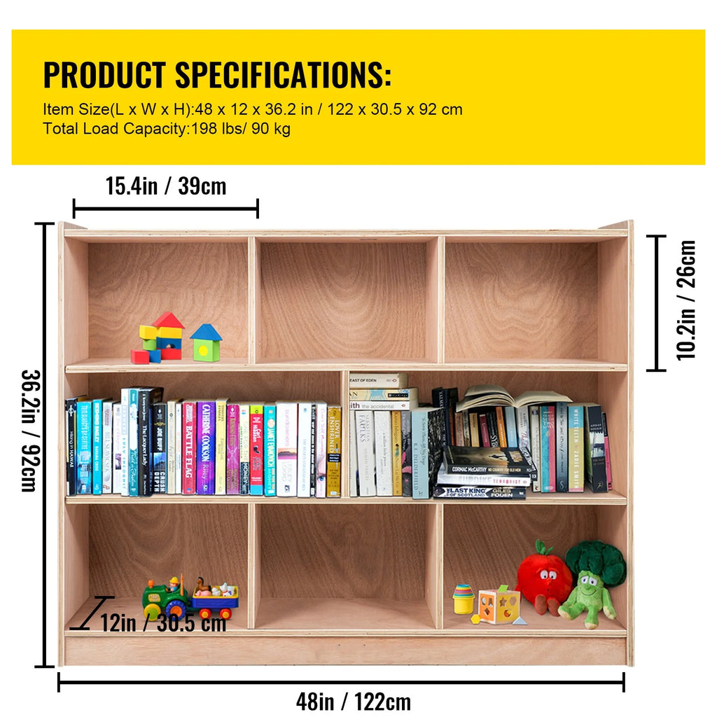 Wooden 8 Grids Storage Cabinet S138710