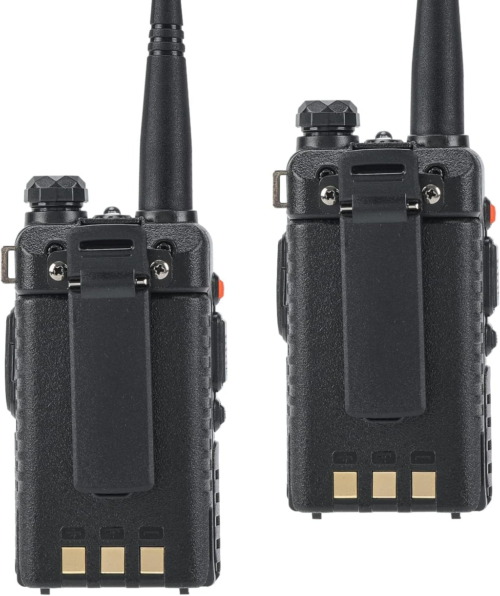 2 Pcs Dual Band Amateur Radio VHF/UHF Walkie Talkie N4849