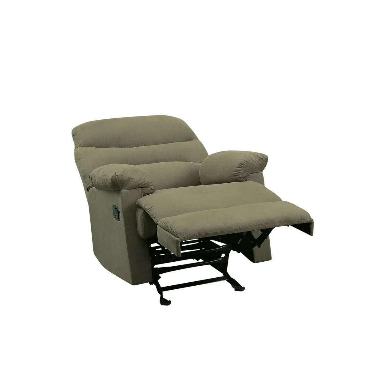 Sage Green Microfiber Recliner A1396