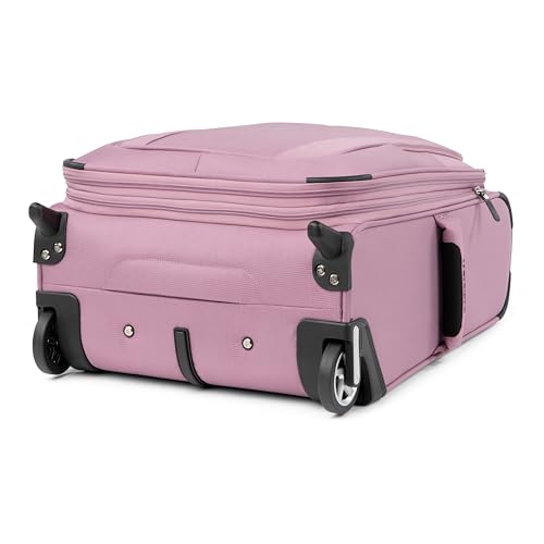 Burgundy Softside Expandable 2 Wheel Carry On Luggage U22599
