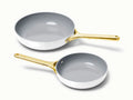 White Fry Pan T582