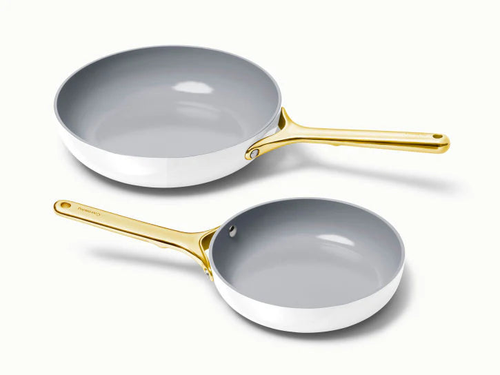 White Fry Pan T582