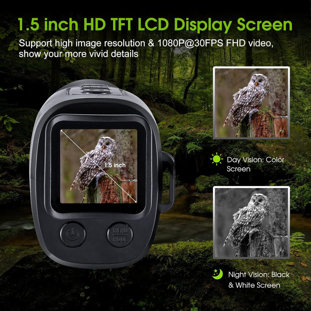 Digital Night Vision Monocular with 32 GB Micro SD Card N142