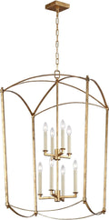 5-Light Antique Guild Candle Chandelier B377903