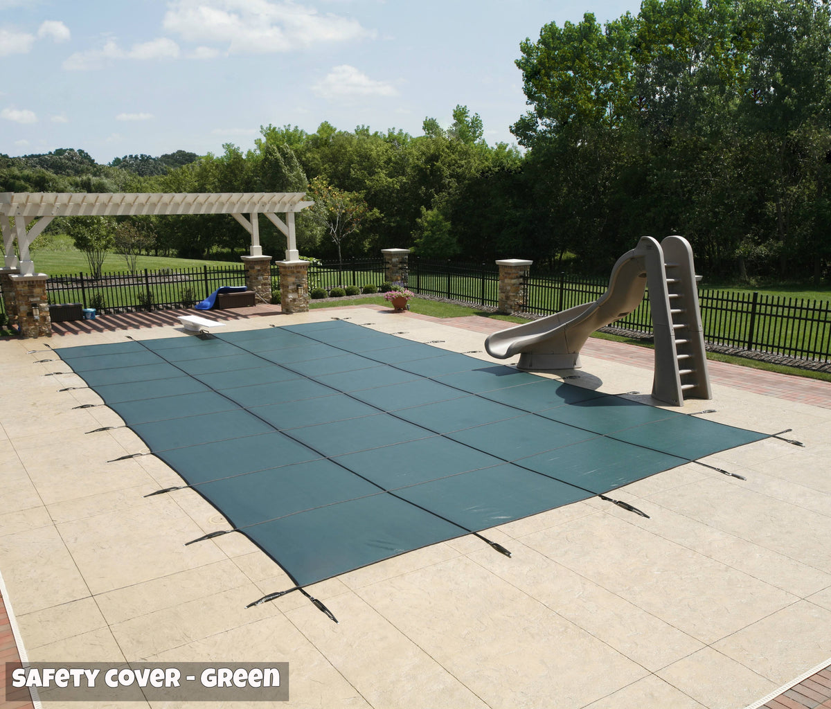 Green Super Mesh Safety Cover 12x20 E204