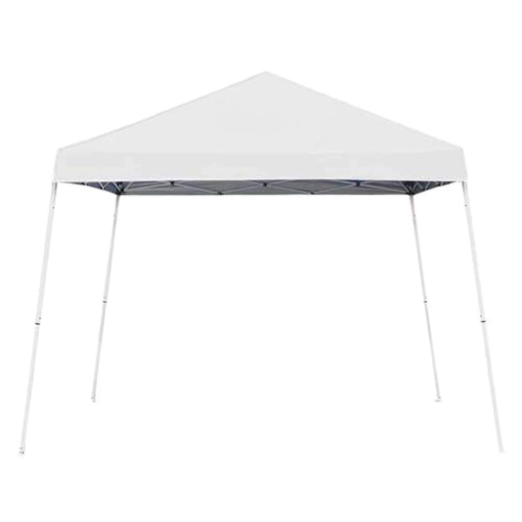 White Angled Leg Instant Canopy Tent Shelter O949003