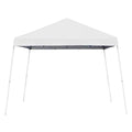 White Angled Leg Instant Canopy Tent Shelter O949003
