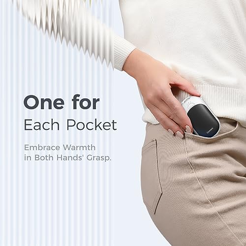 Magnetic Rechargeable Hand Warmers 2 Pack, Ultrathin Electric Handwarmers S93323