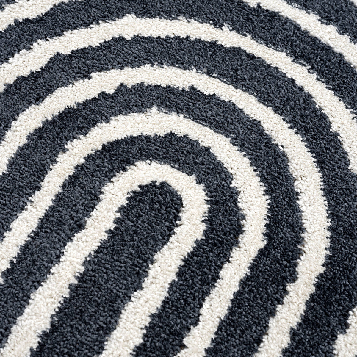 8 x 10 Cream Charcoal Area Rug S56367