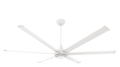 White 84 Ceiling Fan with Downlight LED U443210