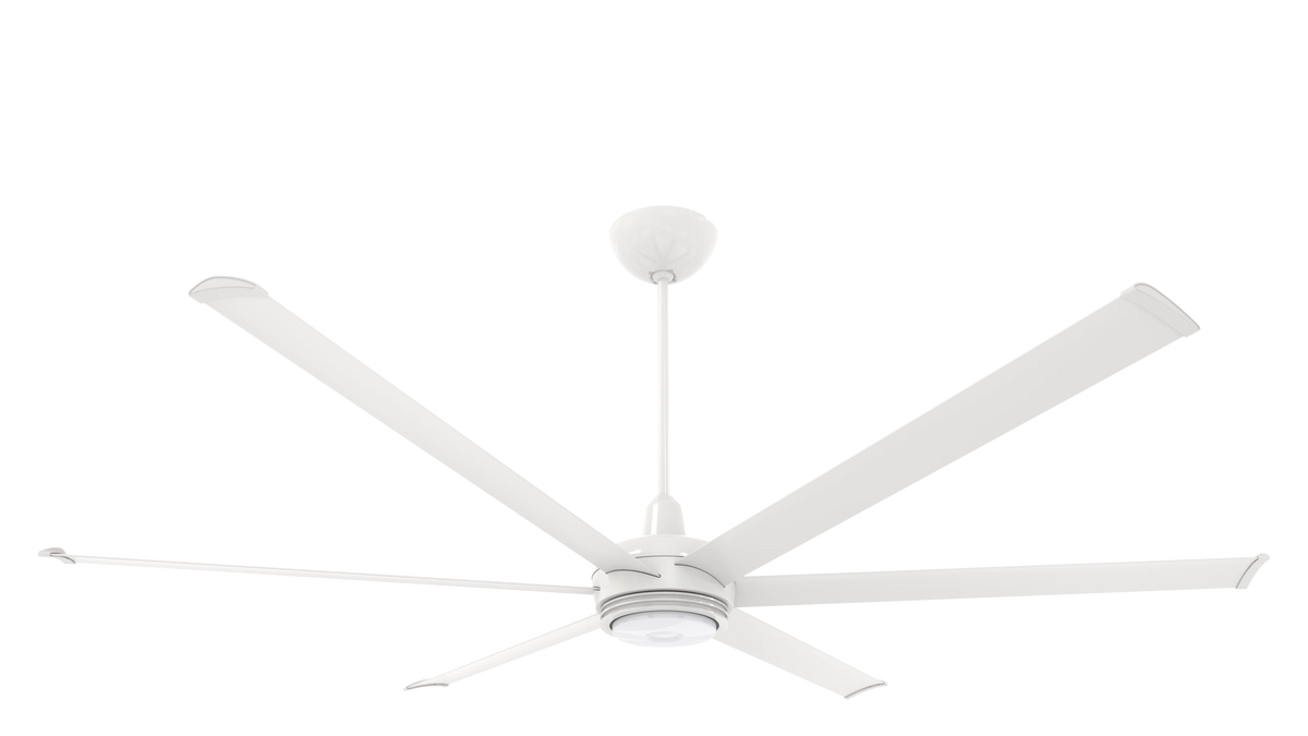 White 84 Ceiling Fan with Downlight LED U443210
