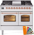 40 Dual Fuel Natural Gas Range with Copper Trim G682