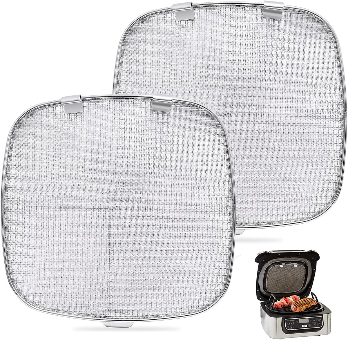 2 Pack Stainless Steel Splatter Shield Y713675