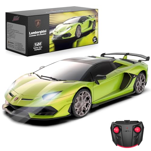 1:24 Scale Electric Sport Racing Hobby Toy Car, Green P2601