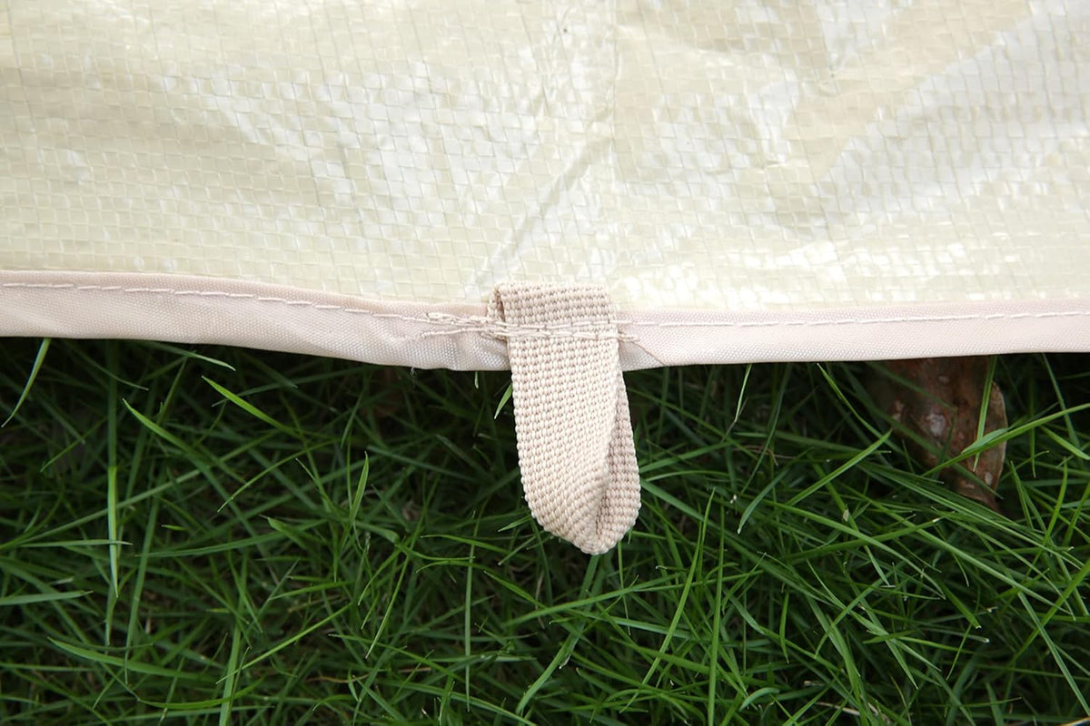 Waterproof Tent Footprint Mat with Drawstring Bag H52575