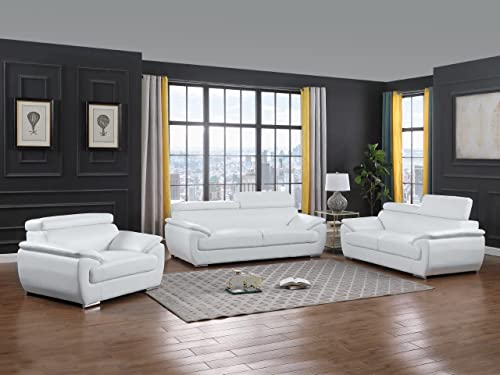 Leather Upholstered Sofa E43782