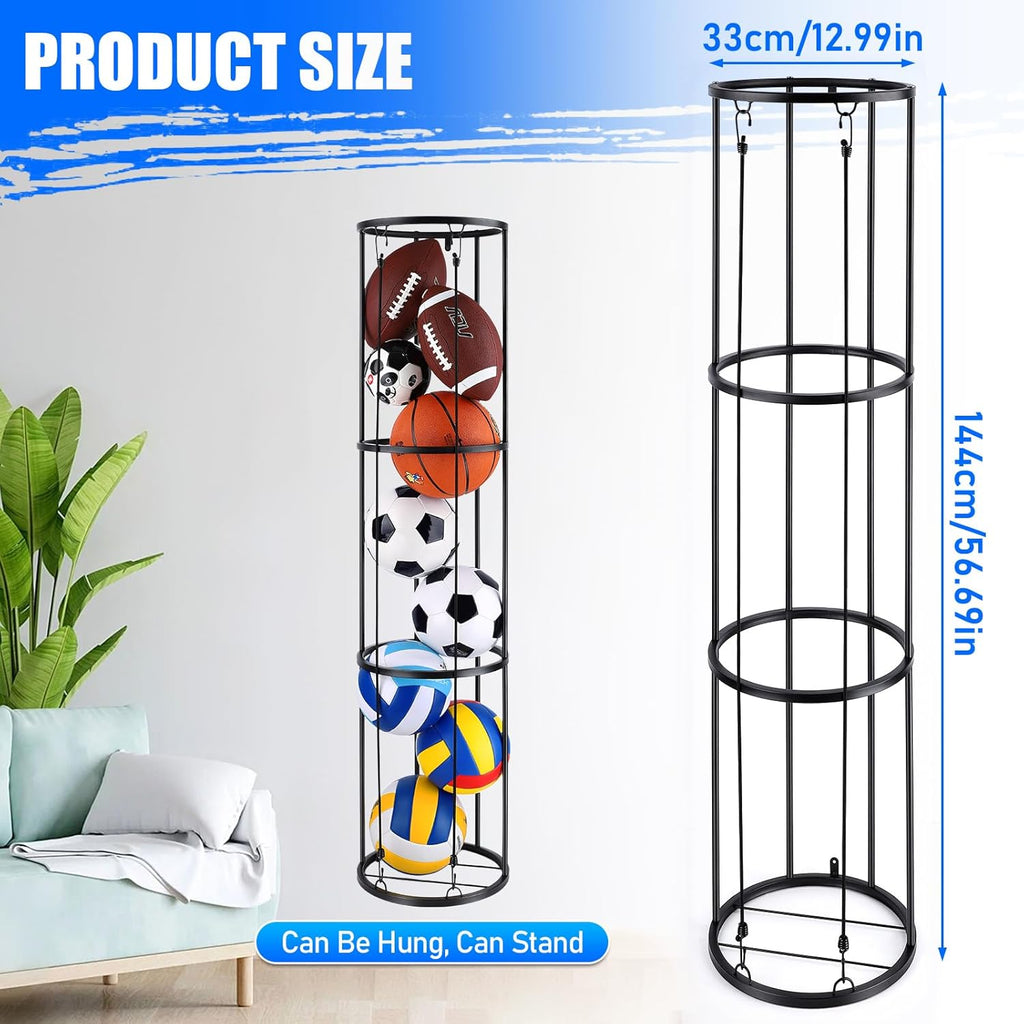 3 Layer Vertical Ball Storage Rack X80141