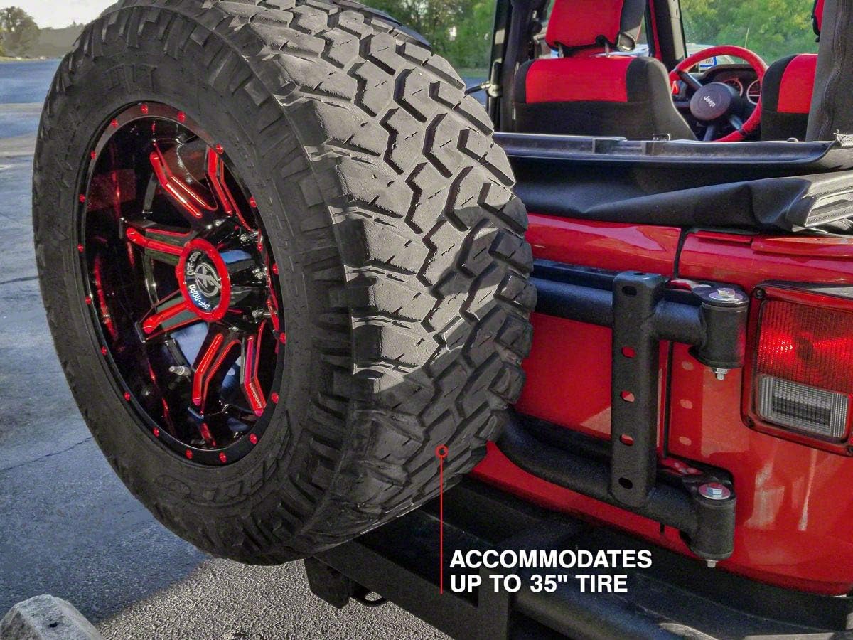 HD Tire Carrier Compatible with OEM Tail Gate Y6239