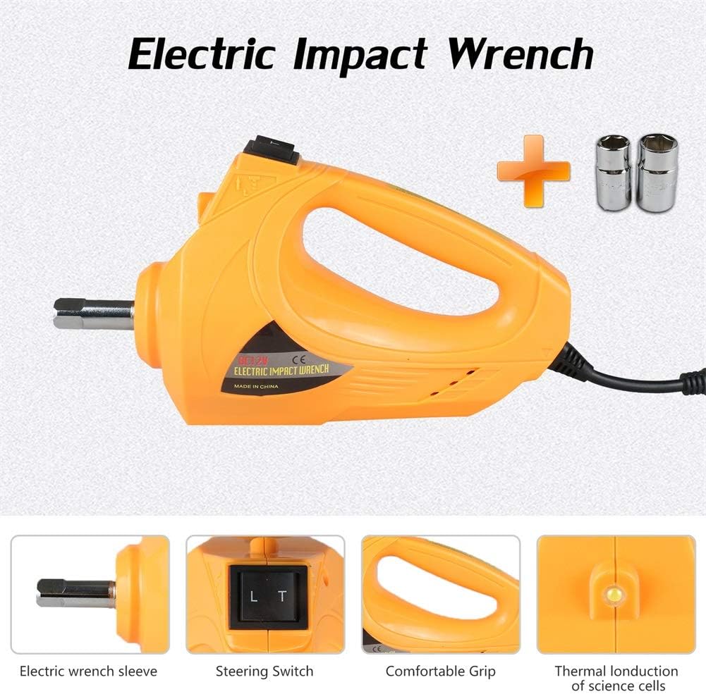 Electric Jack Kit 3 Ton with Electric Impact Wrench I48648