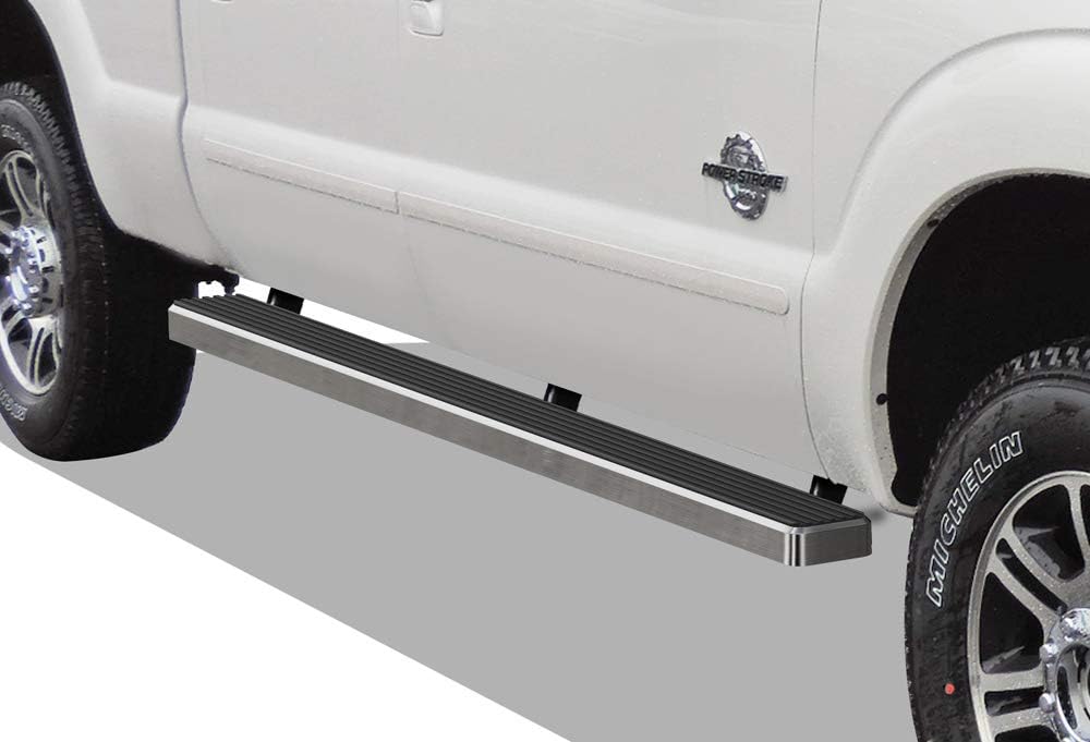 Black Running Boards 6 inches Crew Cab Y979