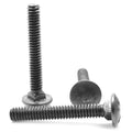 7/16x22-14 x 4x22 Coarse Thread Carriage Bolt Low Carbon Steel Plain Finish Y5446