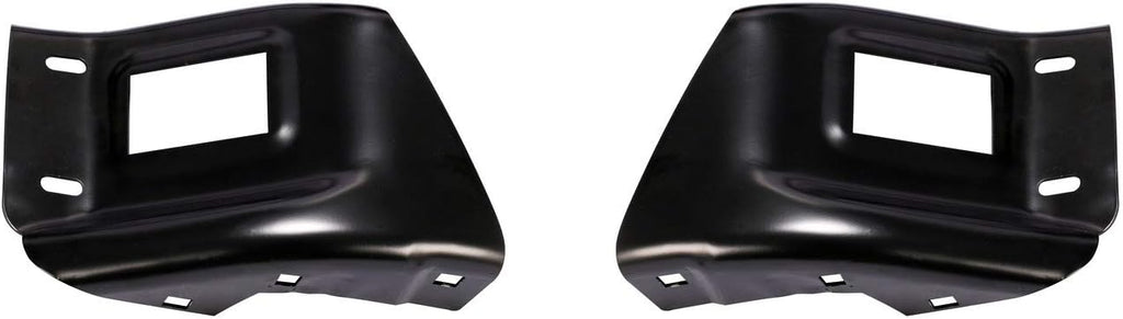 Chrome Rear Step Bumper Bar Assembly with Black Pad C9607