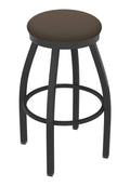 Swivel Counter Stool with Pewter Finish S32344