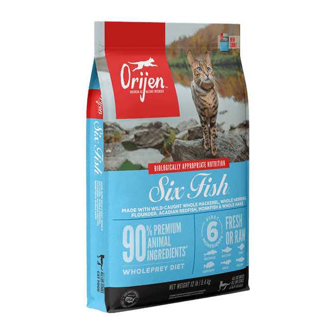 Six Fish Cat Dry Food Z5429