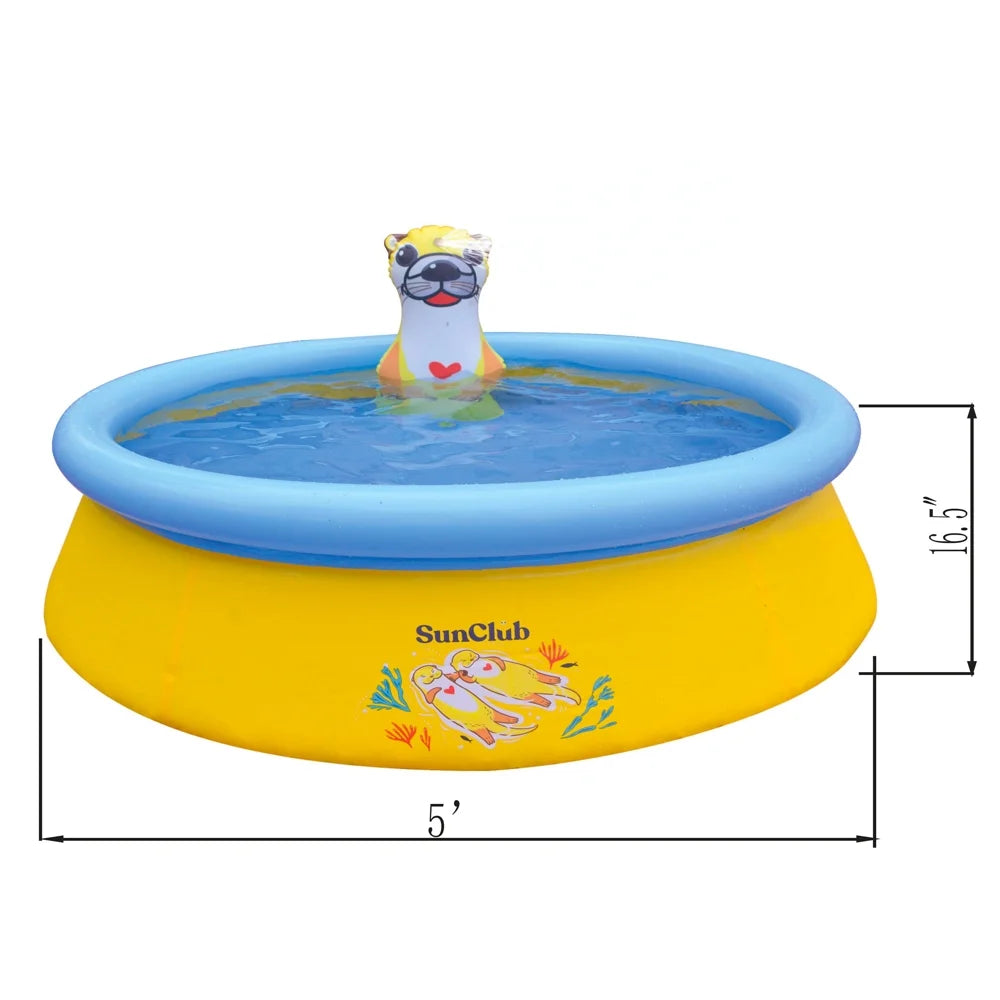 Inflatable Above Ground Kids Swimming Pool I769