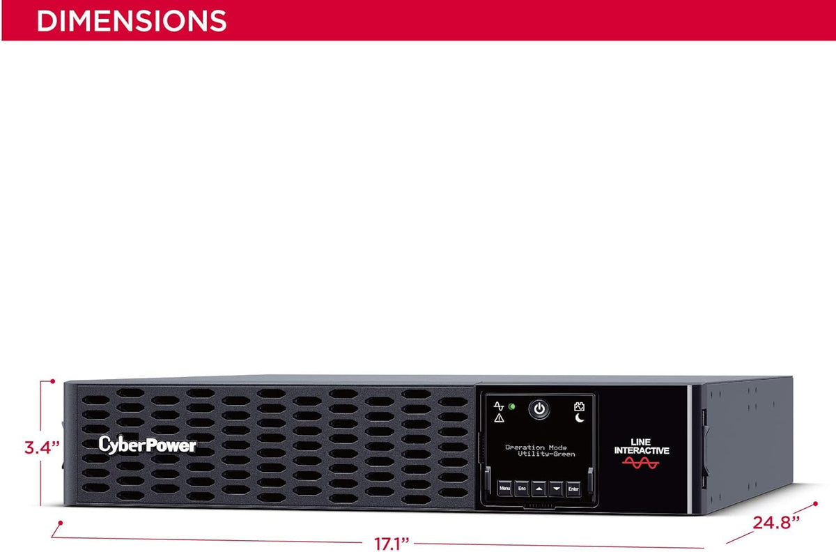 2200VA/2200W 6 Outlets 2U Rack/Tower UPS System E9584
