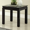 Black Contemporary End Table V2395