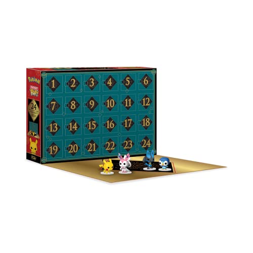 Pokemon Advent Calendar 24 Days of Surprises Collectible Vinyl Mini Figures Z17528