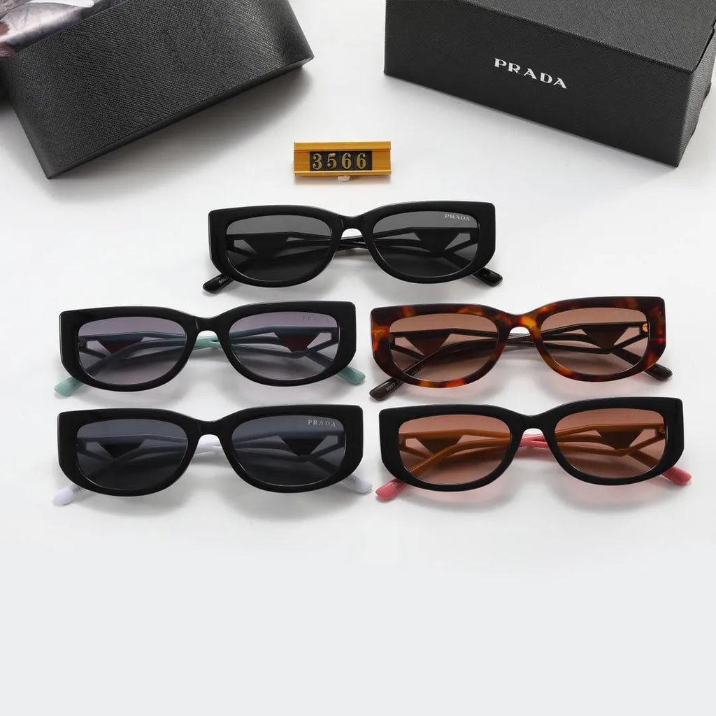 Letter Printing Polarizer Sunglasses Y537814