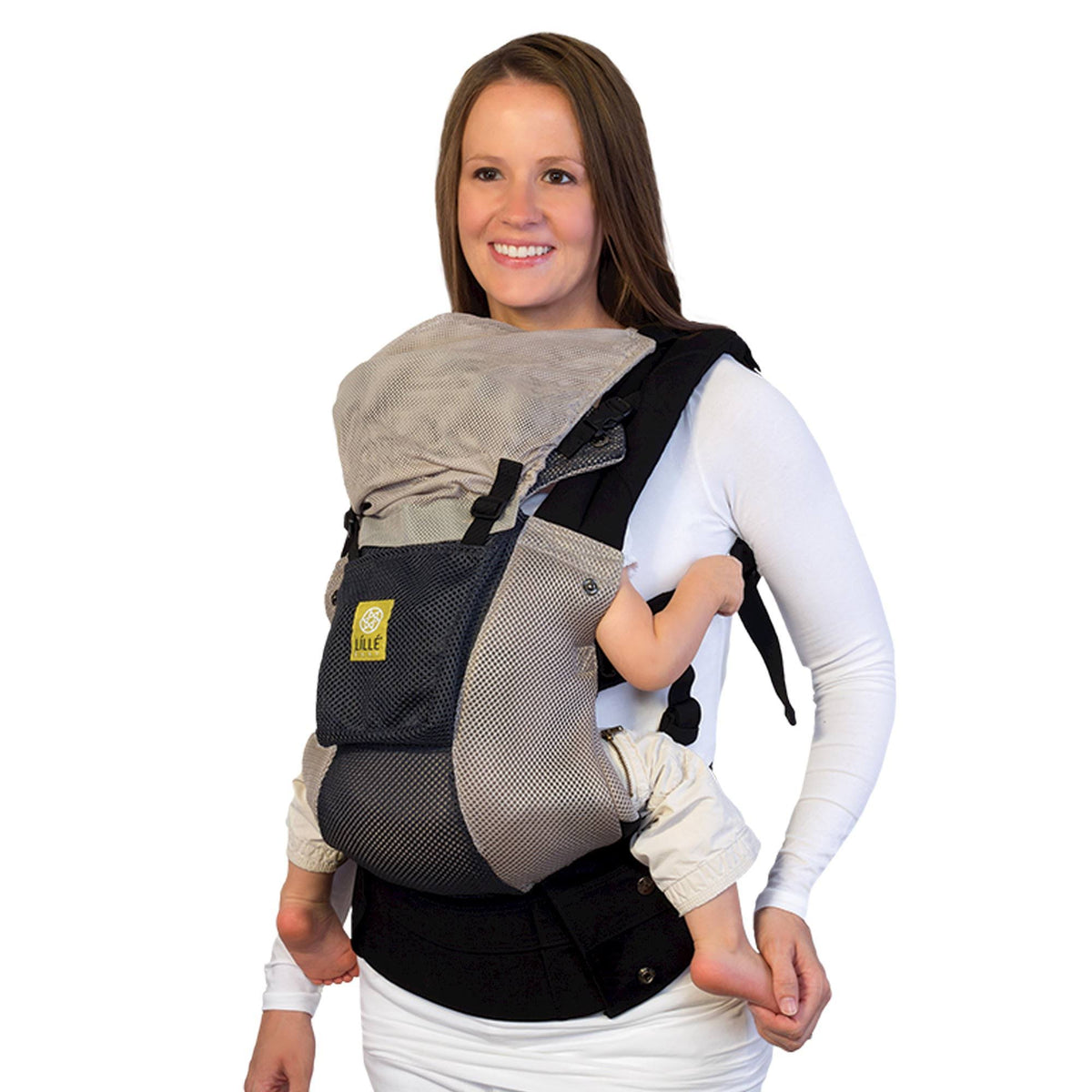 Grey Silver Baby Carrier P12141