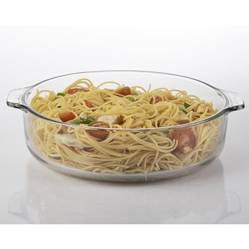 2-quart Glass Casserole Baking Dish with Cover G659