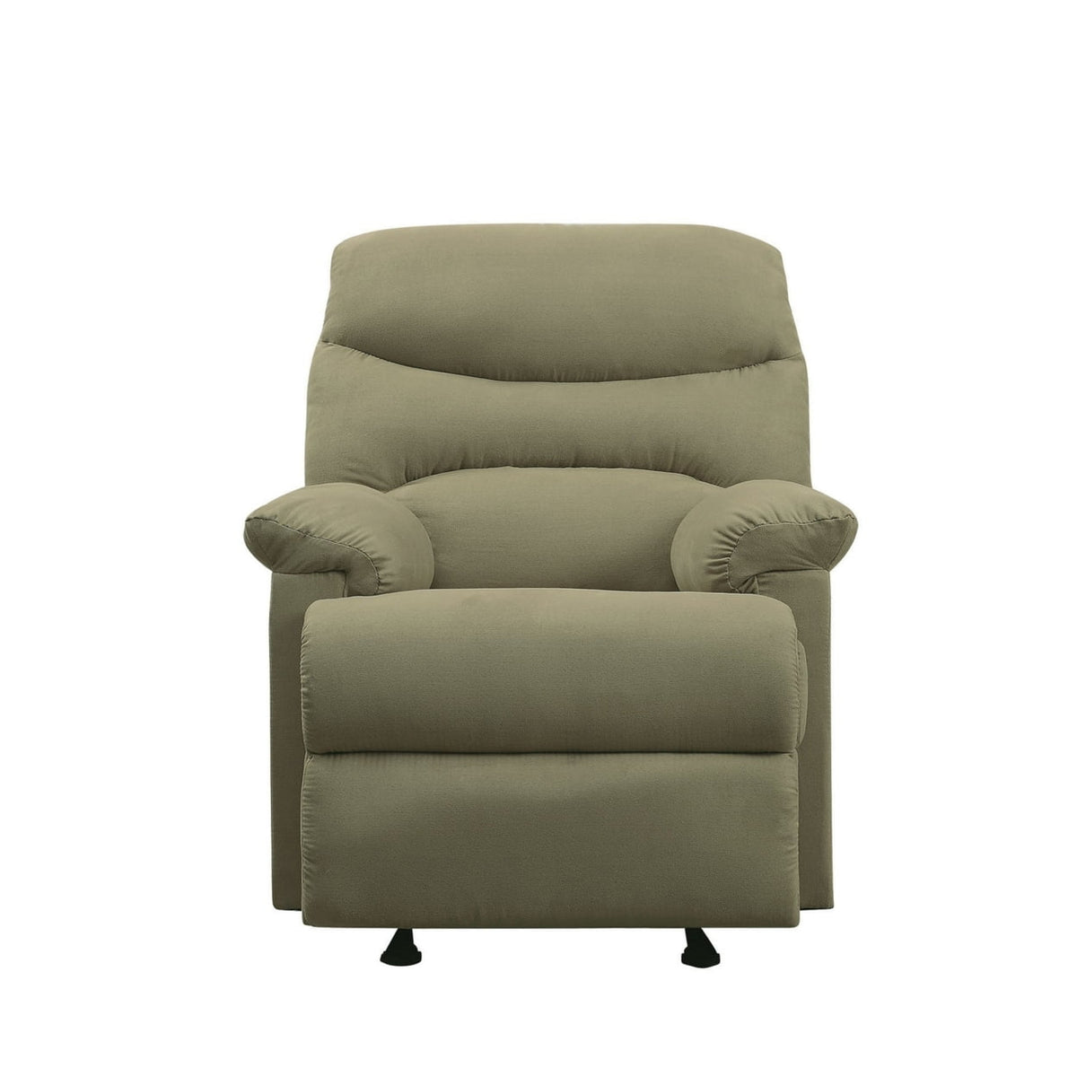 Sage Green Microfiber Recliner A1396