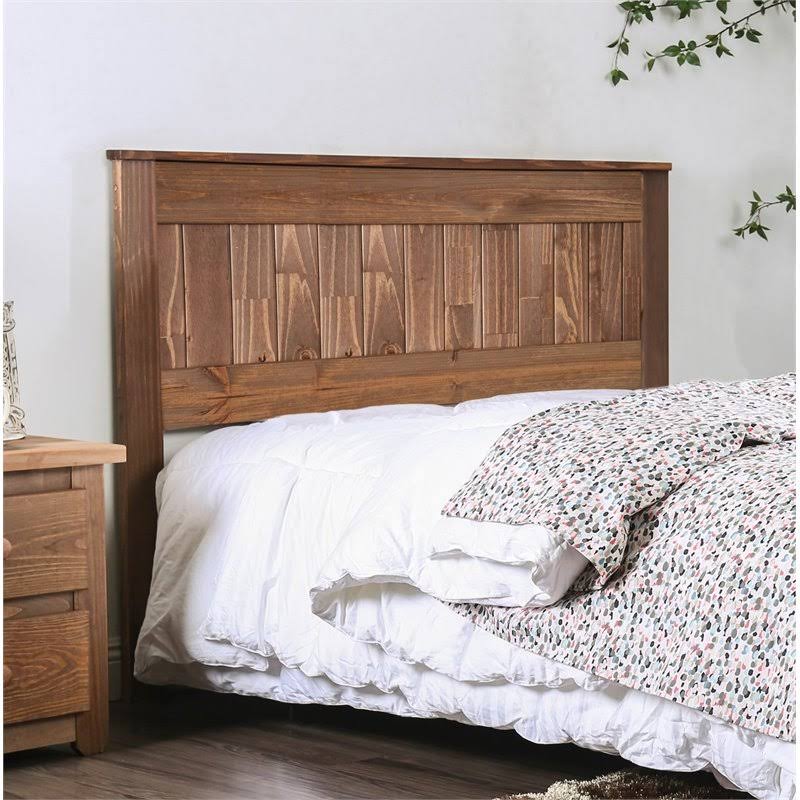 King Panel Headboard in Mahogany Q76281