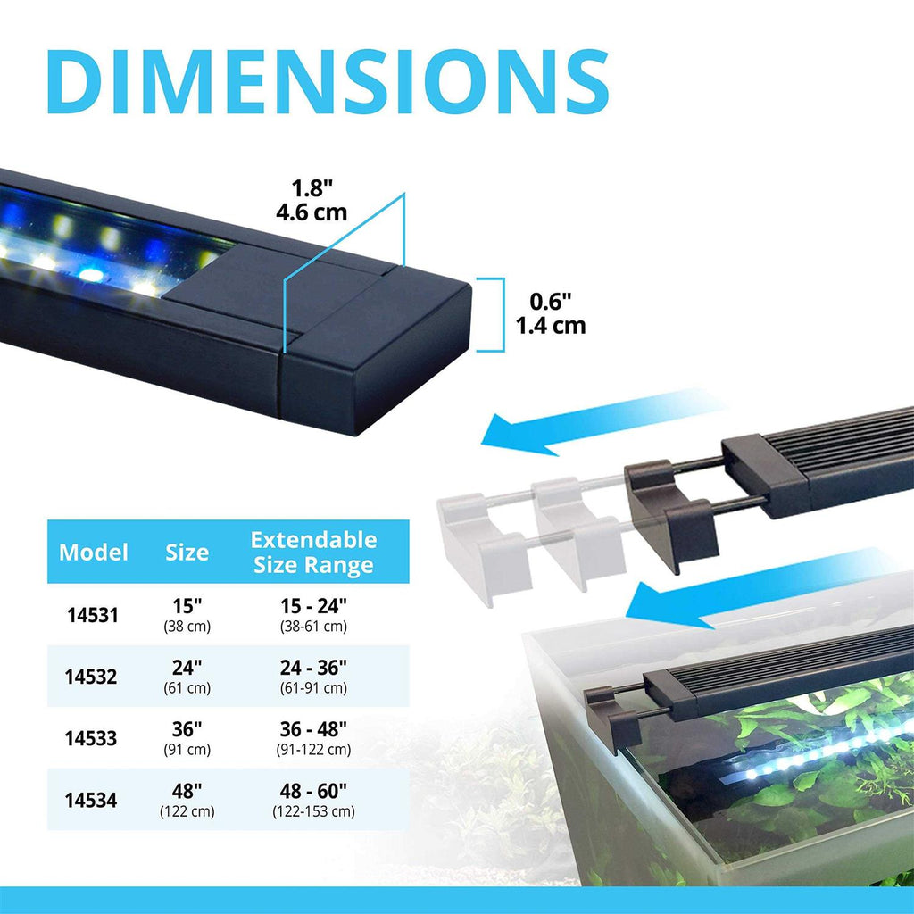 Bluetooth LED Aquarium Light X396006