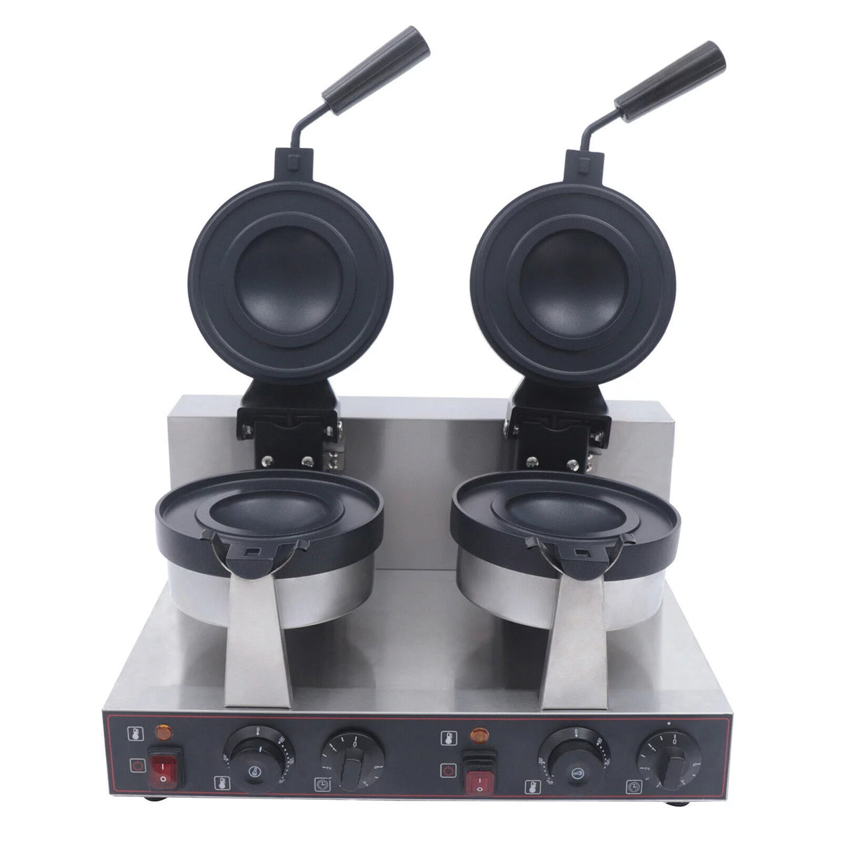 Double Head Stainless Steel Non-stick Electric Waffle Maker 2400W Q674