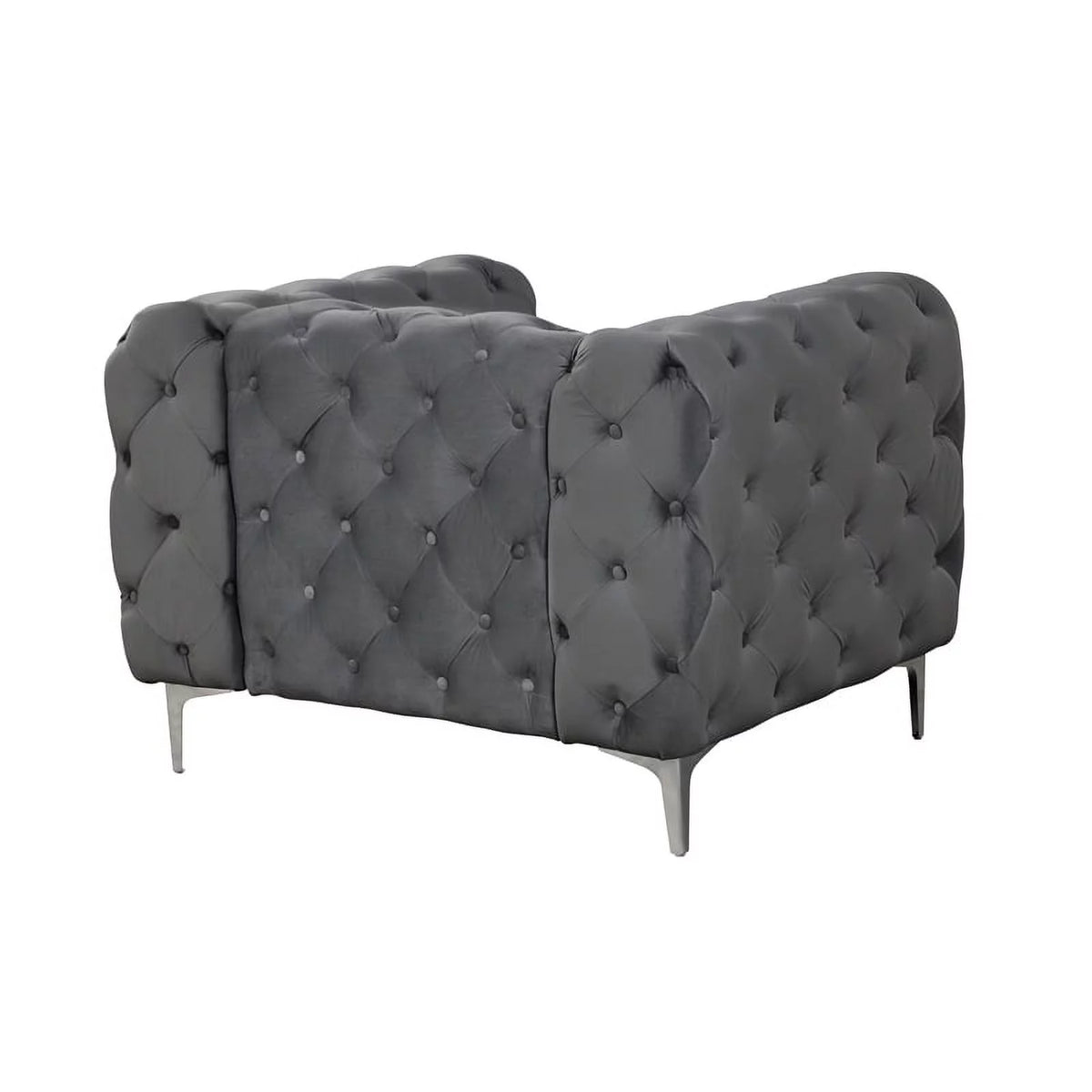 Velvet Sofa and Two Chairs Set G50496