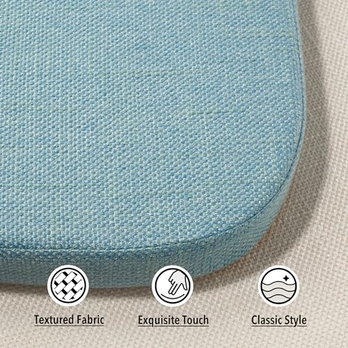 Rust Orange U Shaped Chair Cushions Set of 4 C4232