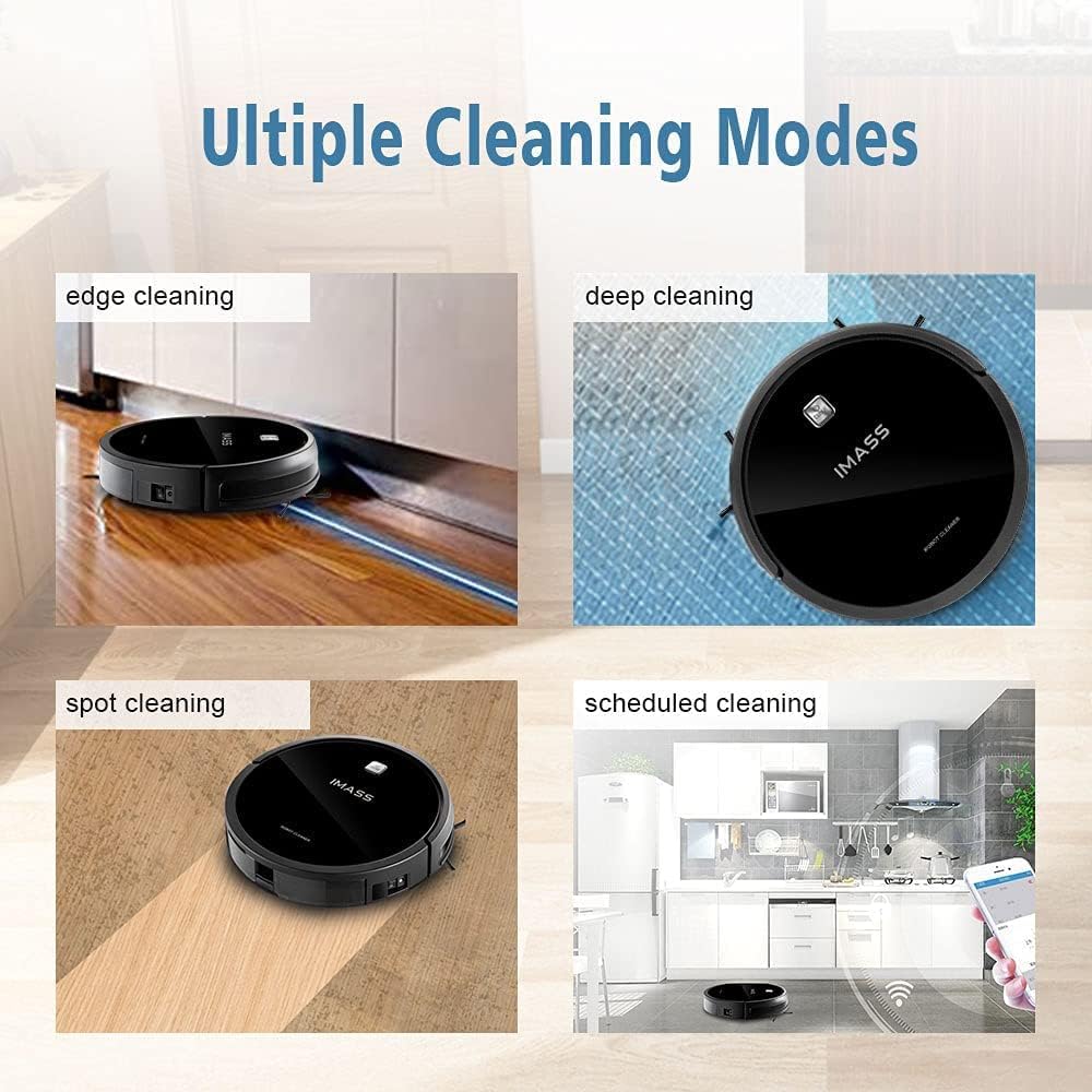 Robot Vacuum and Mop, 2600Pa Suction, Self-Charging R381