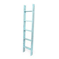 Robins Egg Blue Wooden Decorative Bookcase G864