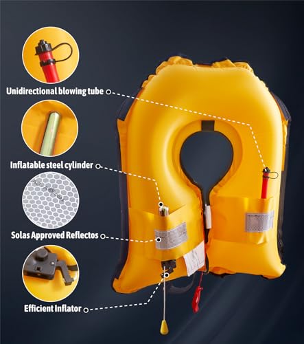 Inflatable Adjustable Snorkeling Vest X968
