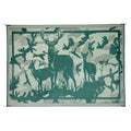 Camo Green Mat-Deer Rug V343207